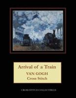 Arrival of a Train: Van Gogh Cross Stitch Pattern