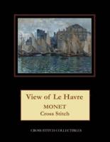 View of Le Havre: Monet Cross Stitch Pattern