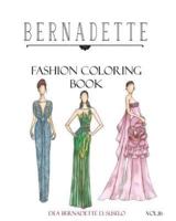 BERNADETTE Fashion Coloring Book Vol.16