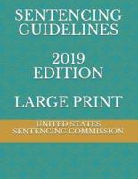 Sentencing Guidelines 2019 Edition Large Print