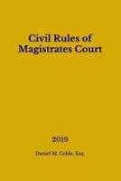 Civil Rules of Magistrates Court