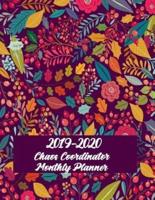 2019-2020 Chaos Coordinator Monthly Planner