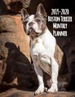 2019-2020 Boston Terrier Monthly Planner