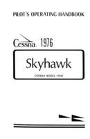 Pilot's Operating Handbook Cessna 1976 Skyhawk Cessna Model 172 M