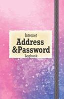 Internet Address Password Logbook