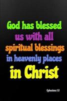God Has Blessed Us With All Spiritual Blessings in Heavenly Places in Christ