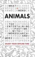 What A Word - Animals: The entertaining pastime with Wordsearch and more