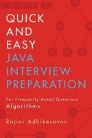 Quick and Easy Java Interview Preparation