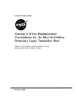 Version 2 of the Protuberance Correlations for the Shuttle-Orbiter Boundary Layer Transition Tool