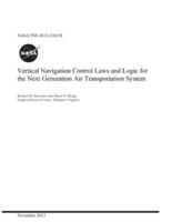 Vertical Navigation Control Laws and Logic for the Next Generation Air Transportation System