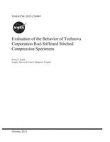 Evaluation of the Behavior of Technova Corporation Rod-Stiffened Stitched Compression Specimens