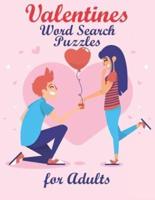 Valentines Word Search Puzzles for Adults