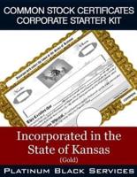 Common Stock Certificates Corporate Starter Kit