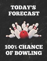 Today's Forecast 100% Chance of Bowling