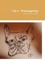 F.B.'s   Thanksgiving: The Human's Lesson