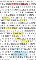 Find the fucking swear words, you cunt: a word search game book