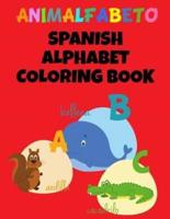 Animalfabeto Spanish Alphabet Coloring Book