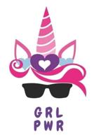 Girl Power Cool Sunglasses Rainbow Pink Unicorn