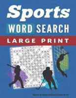 Word Search Puzzle Book Sports & Games Edition