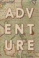 Vintage Map of Asia Adventure Travel Journal