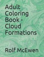 Adult Coloring Book - Cloud Formations