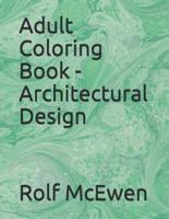 Adult Coloring Book - Architectural Design