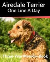 Airedale Terrier - One Line a Day