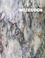 Marble Covered Composition College Ruled 8.5X11 Blank Notebook