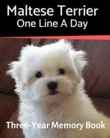 Maltese Terrier - One Line a Day