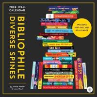 2024 Wall Calendar: Bibliophile Diverse Spines