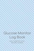 2 Year Diabetes Glucose Monitor Log Book