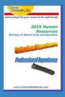 2019 Human Resources Directory of Search Firms and Recruiters