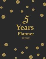 5 Years Planner 2019-2023