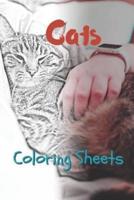 Cat Coloring Sheets