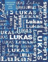 Lukas Composition Notebook Wide Ruled