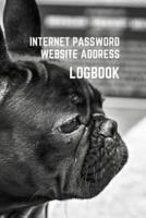 Internet Password Website Address Logbook