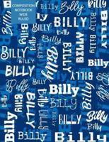 Billy Composition Notebook Wide Ruled