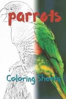 Parrot Coloring Sheets