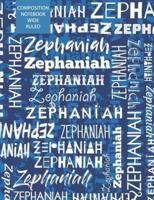 Zephaniah Composition Notebook Wide Ruled