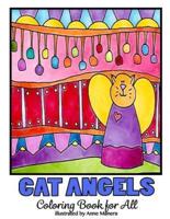 Cat Angels Coloring Book for All