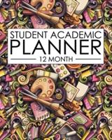 12 Month Student Academic Planner