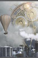 Steampunk Balloon City Notebook