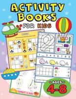 Activity Books for Kids Ages 4-8