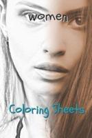 Woman Coloring Sheets