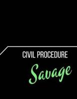 Civil Procedure Savage
