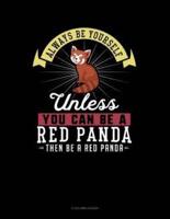 Always Be Yourself Unless You Can Be a Red Panda Then Be a Red Panda