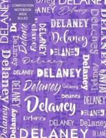 Delaney Composition Notebook Wide Ruled