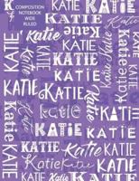 Katie Composition Notebook Wide Ruled