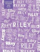 Riley Composition Notebook Wide Ruled