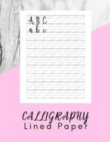 Calligraphy Lined Paper